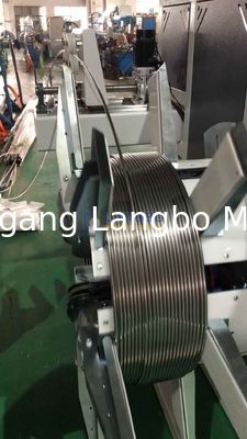 HDPE 파이프를 롤링하기 위한 20~75 PE 파이프 와일딩 머신