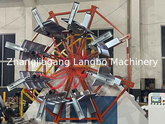 HDPE 파이프를 롤링하기 위한 20~75 PE 파이프 와일딩 머신