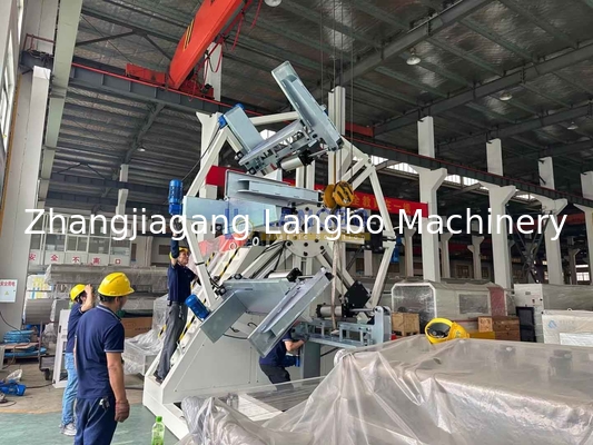 플라스틱 PE HDPE 파이프 단일 스테이션 코일러 와인딩 머신