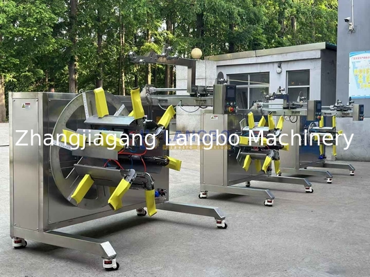 플라스틱 PE HDPE 파이프 단일 스테이션 코일러 와인딩 머신