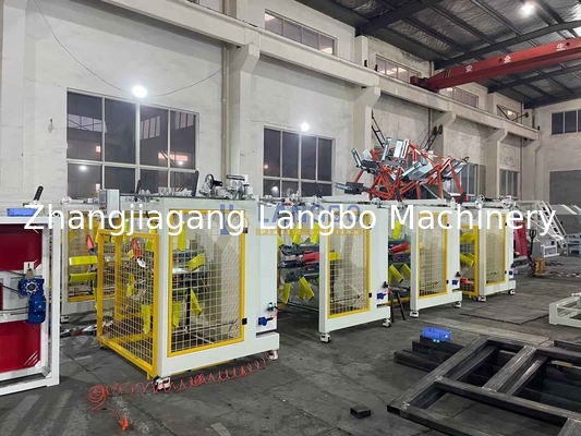 16-63mm HDPE / Pert / LDPE 코일러 완전 자동 이중 디스크 플라스틱 와인더, 코일링 범위 1600-3200mm