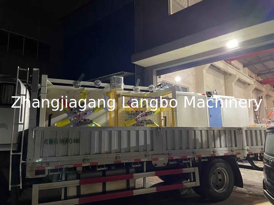 16-63mm HDPE / Pert / LDPE 코일러 완전 자동 이중 디스크 플라스틱 와인더, 코일링 범위 1600-3200mm