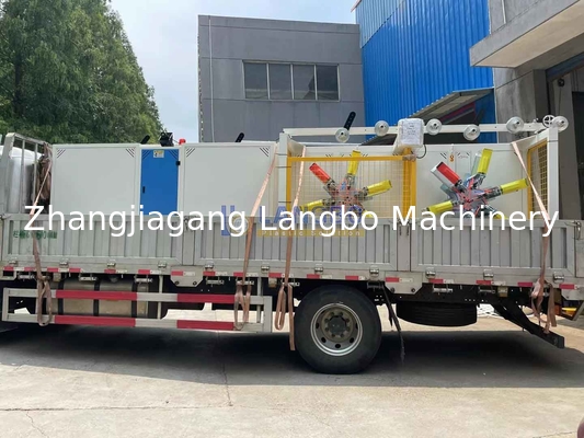 16-63mm HDPE / Pert / LDPE 코일러 완전 자동 이중 디스크 플라스틱 와인더, 코일링 범위 1600-3200mm