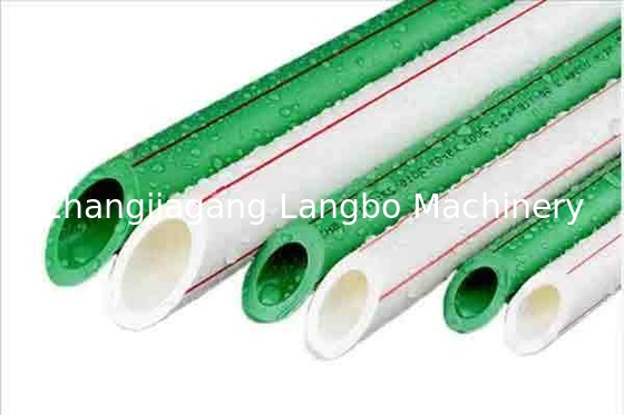 자동 20-63mm PPR 플라스틱 물 공급 튜브 Hose 파이프 생산 라인 뜨거운 물 파이프 엑스트루더 장비 단일 나사 PPR 파이프 엑스트루션 라인