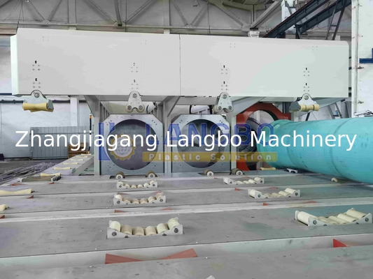 고속 플라스틱 파이프 추출 기계 PE PP HDPE PVC PPR Mpp 물 가스 배수