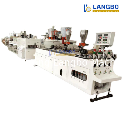 플라스틱 물 공급 단단한 파이프 제조 extruder 기계 PE PPR PVC