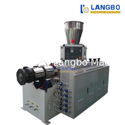 고속 플라스틱 파이프 추출 기계 PE PP HDPE PVC PPR Mpp 물 가스 배수