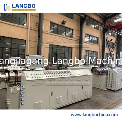 중국 제조업체 HDPE LDPE PE PVC 파이프 플라스틱 추출 제조 기계 좋은 가격