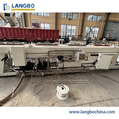 자동 쌍 나사 PVC 파이프 기계, PVC 튜브 생산 라인