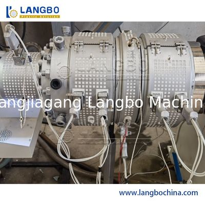 플라스틱 기계 PVC 물 파이프 제조 기계 자동 제어 시스템과 파이프 extruder