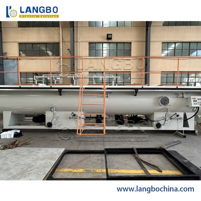 PLC 제어 PVC 관로 플라스틱 파이프 압출기, 플라스틱 파이프 성형기