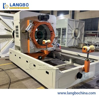 PLC 제어 PVC 관로 플라스틱 파이프 압출기, 플라스틱 파이프 성형기