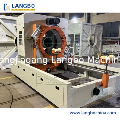 PVC PE 파이프 엑스트루더 기계 플라스틱 파이프 기계 가스 물 공급 생산 라인 HDPE 엑스트루더