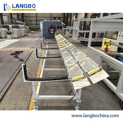 지하 쌍 나사 PVC 파이프 추출선 / 생산선