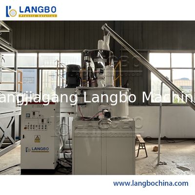 고온 냉각 고속 터보 믹서 – 패널 및 트렁킹 보드에 적합한 플라스틱 WPC PVC 분말 수지