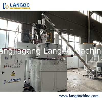 PVC 혼합 기계 플라스틱 분말 가열 냉각 믹서 장치