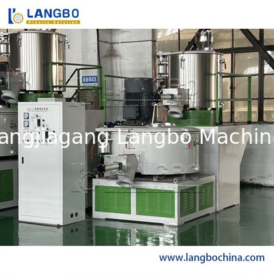 플라스틱 산업 PVC 믹서 혼합 기계 Spc 바닥 라인을위한 자동 공급 도징 전달과 함께 extruder