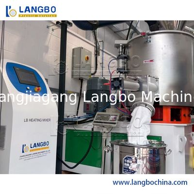 플라스틱 산업 PVC 믹서 혼합 기계 Spc 바닥 라인을위한 자동 공급 도징 전달과 함께 extruder