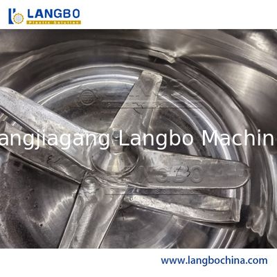 튼튼한 PVC 화합물을 위한 열 냉각 시스템과 함께 산업용 PVC 분말 고속 혼합기