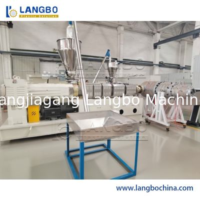 16-1600mm 급수, 배수, 관개 파이프 및 전기 도관용 고속 플라스틱 PVC 압출기