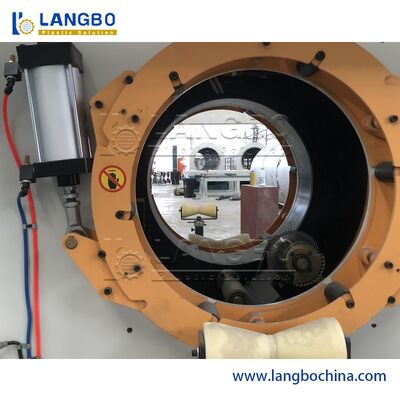 CE ISO Pvc 파이프 추출 기계 80/156 피침형 쌍 나사 추출기