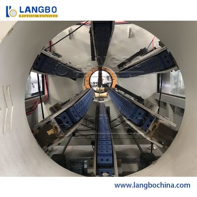 CE ISO Pvc 파이프 추출 기계 80/156 피침형 쌍 나사 추출기