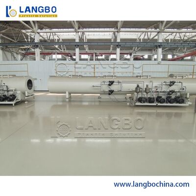 CE ISO Pvc 파이프 추출 기계 80/156 피침형 쌍 나사 추출기