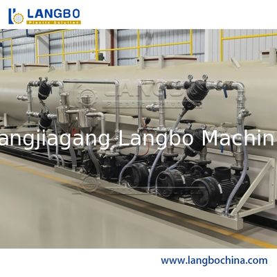 산업용 트윈 스크류 PVC/UPVC/CPVC 파이프 압출 라인 - 수도, 배수 및 전기 배관 생산