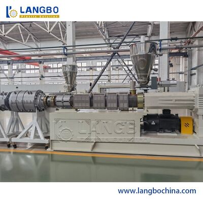 자동 Pvc 트윈 스크루 엑스트루더