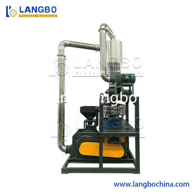 폐플라스틱 PE PP EVA 펠릿 스크랩 PVC 플레이크 밀링 분쇄기