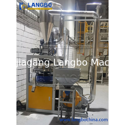 플라스틱 단단한 조각 쇄기 PVC 파우더 파울러레이저 제조 기계