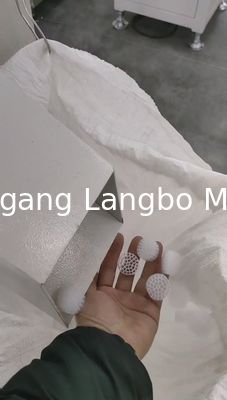 HDPE 바이오 필터 미디어 Mbbr 캐리어 추출 제조 기계
