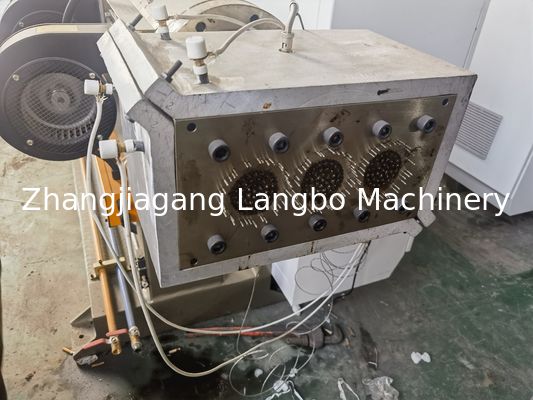 고속 플라스틱 HDPE Mbbr 필터 미디어 캐리어 압출 성형기