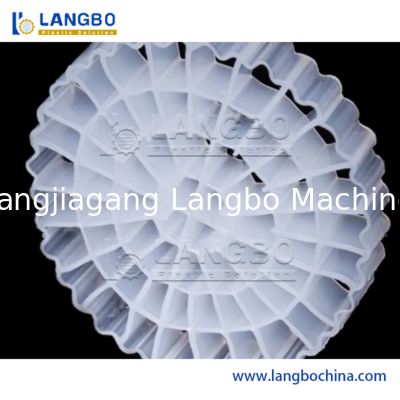 Mbbr HDPE 바이오 필름 캐리어 추출 제조 기계