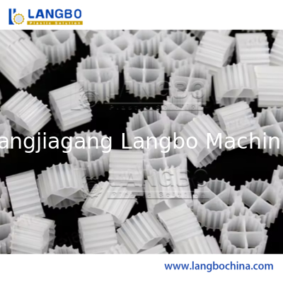 Mbbr 미디어 필터 제조 기계 Mbbr 바이오 필름 캐리어 생산 라인