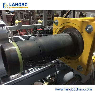 터치 스크린 제어 및 단일 나사 진압기와 16-50mm의 작은 PVC 파이프 벨링 머신