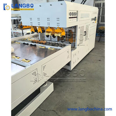 터치 스크린 제어 및 단일 나사 진압기와 16-50mm의 작은 PVC 파이프 벨링 머신