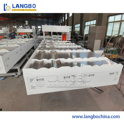 250mm RU 플라스틱 파이프 벨링 기계 완전 자동