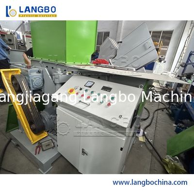 산업용 단일 샤프트 폐기물 금속 플라스틱 PP/PE/HDPE/LDPE/PVC 파이프 쉐리더 기계
