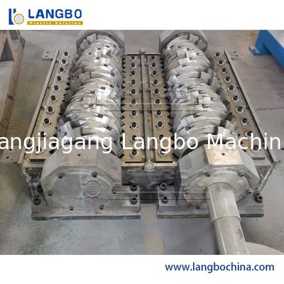 HDPE PVC PP 덩어리 파이프 백 필름 파쇄기 분쇄기