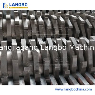 애완 동물의 병 플라스틱 PP PE 필름 금속 분쇄기 종이 목재 플라스틱 기계 재활용 기계 단일 샤프트 쉐리더