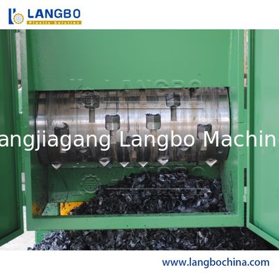 Waste Plastic PVC PP PE Plastic Block Shredder Shredder Recycling Machine
