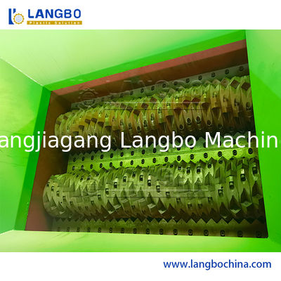 폐기물판/타이어/목재/플라스틱/자동차 배머 쉐러더 더블 샤프트 쉐러더 기계