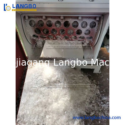 산업 폐기물 덩어리 골판지 파쇄 분쇄 재활용을 위한 플라스틱 파쇄기