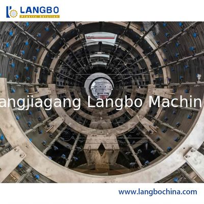 고출력 플라스틱 PE PP 파이프 압출 라인