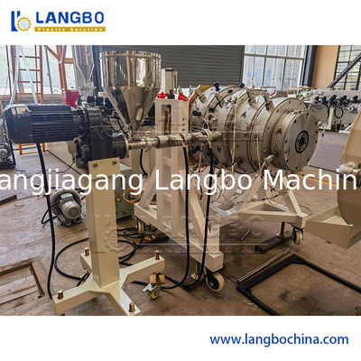 플라스틱 HDPE PPR 파이프 추출 제조 기계 / PE 파이프 추출 생산 라인