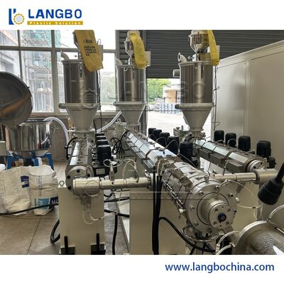 에너지 절약 자동 16-63mm PPR 파이프 압출 제조 기계