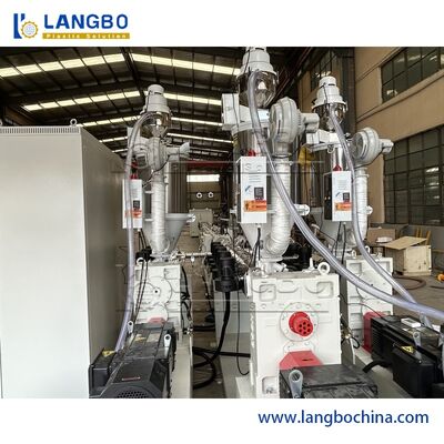 다층 피프라 파이프 압출 라인 16 밀리미터 - 63 밀리미터 180 킬로그램 / Ｈ 지멘스 PLC