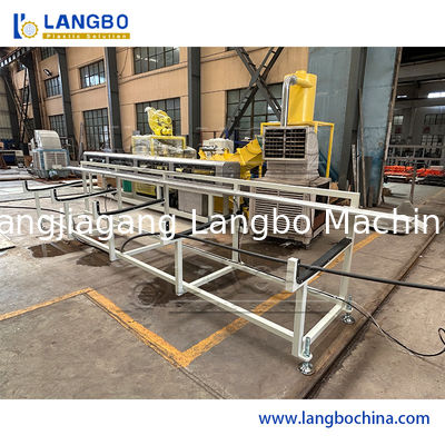 플라스틱 HDPE PE PP UPVC PVC PPR Pex 물 Dwc 도관 단일 이중 벽 골판지 파이프 유연한 호스 튜브 압출 생산 제조 기계