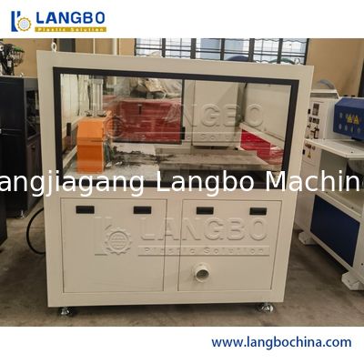 원뿔 두 배 나사 압출기를 가진 300mm PVC 단면도 밀어남 선